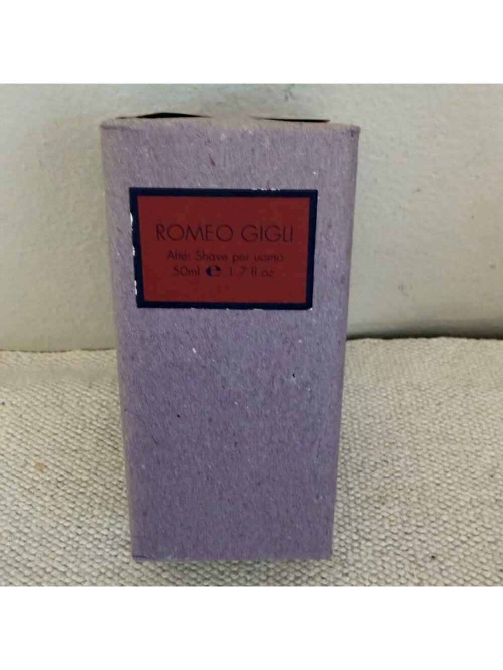 Romeo Gigli Per Uomo After Shave 1.7 Oz 50ml New In Box Made In Italy Rare